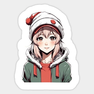 Anime Girl Sticker